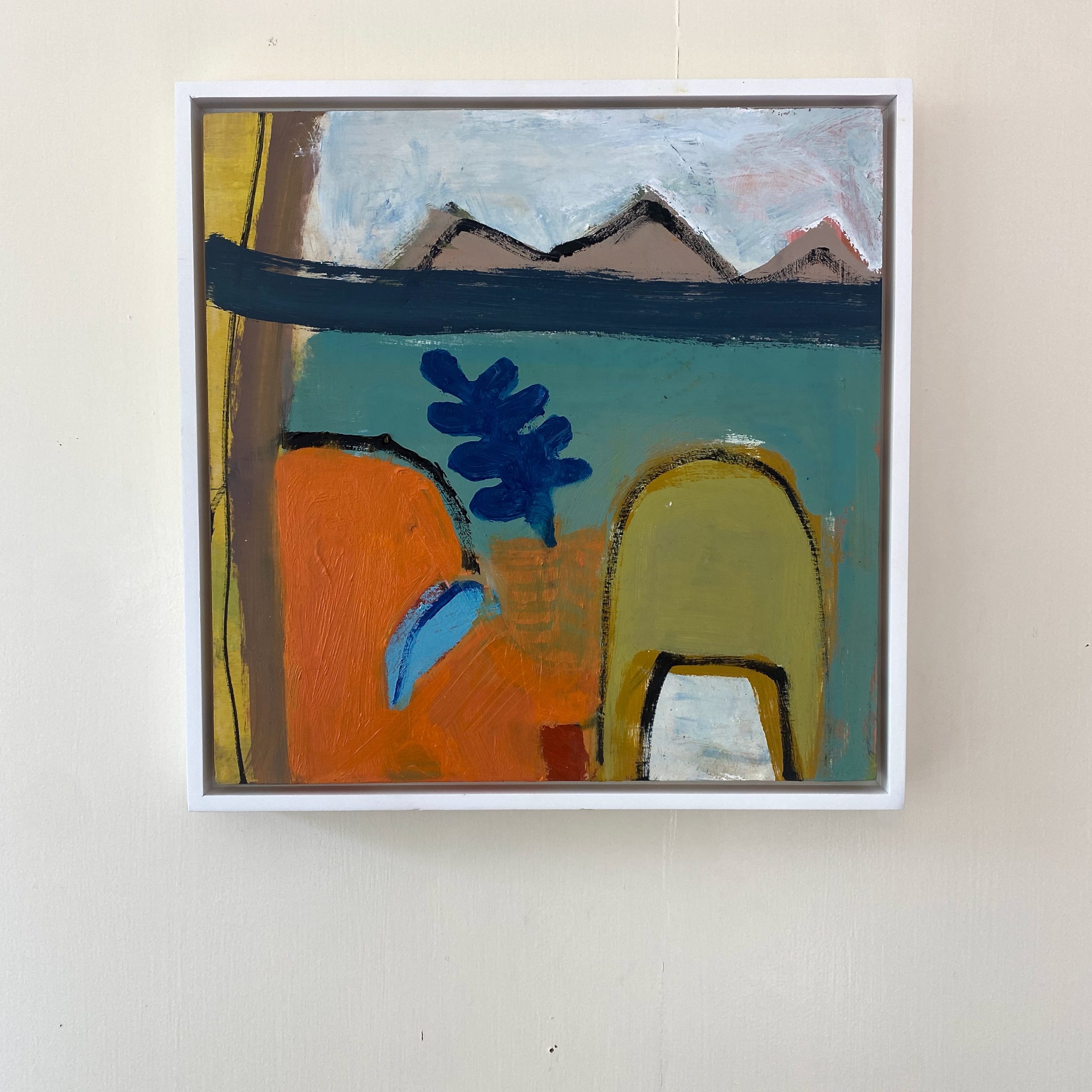 Materials : Oil on board