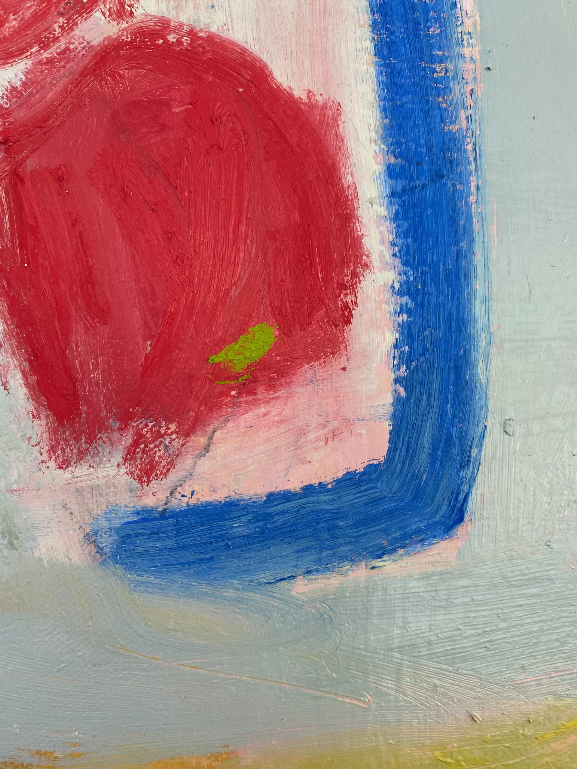 Materials : Oil and Oils stick on canvas