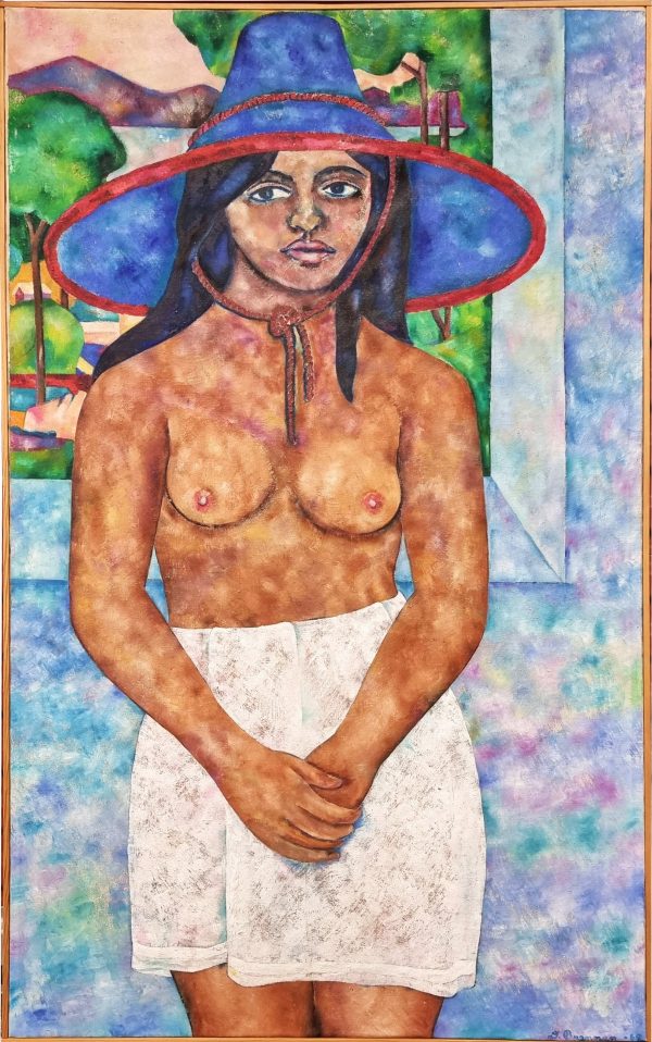 Partial Nude with Hat - Daniel Brennan