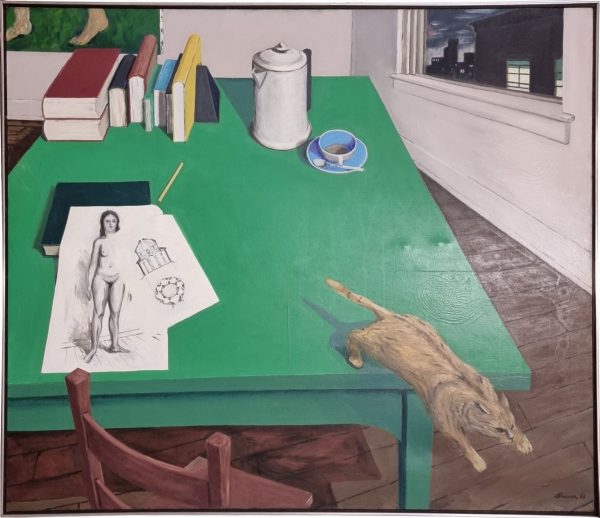 Untitled Still Life with Cat