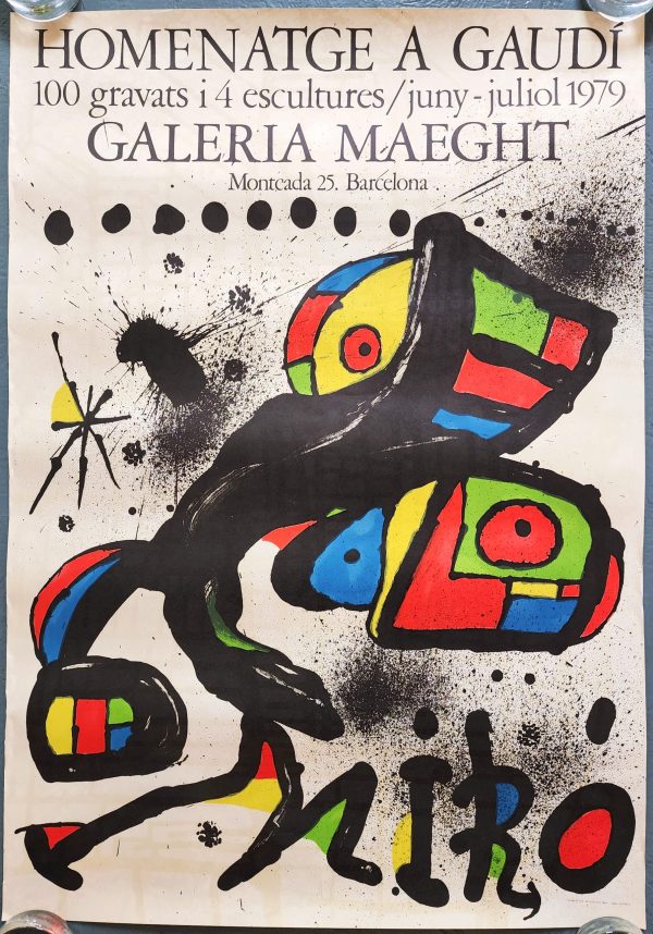 Homenatge A Gaudi Galeria Maeght - Joan Miro