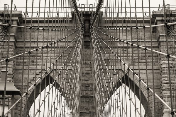 Brooklyn Bridge 1875 - Nick Vedros