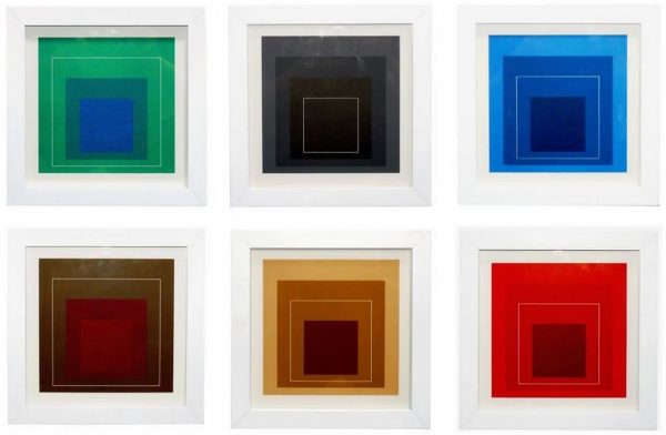 White Lines Squares - Josef Albers