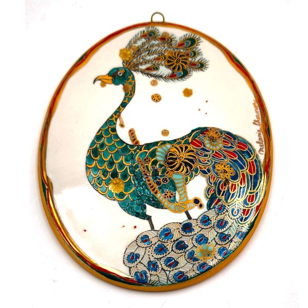 Vintage Peacock IV - Melanie Sherman
