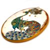 Vintage Peacock IV (Wall Piece/Dish (handpainted)