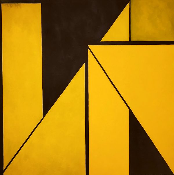 Triangles in Yellow and Black - Susan Kiefer