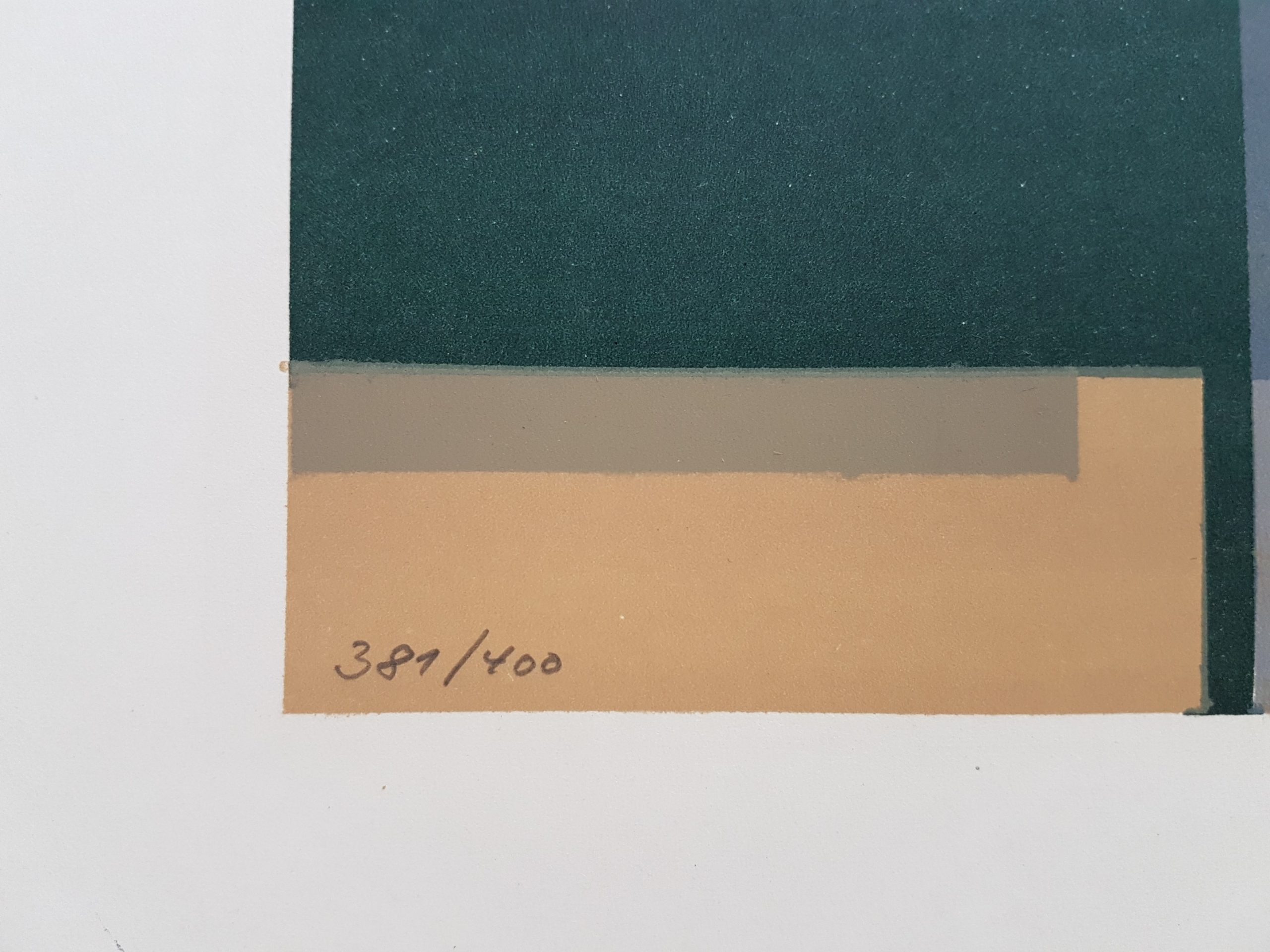 Medium: Color Lithograph on B.K. Rives