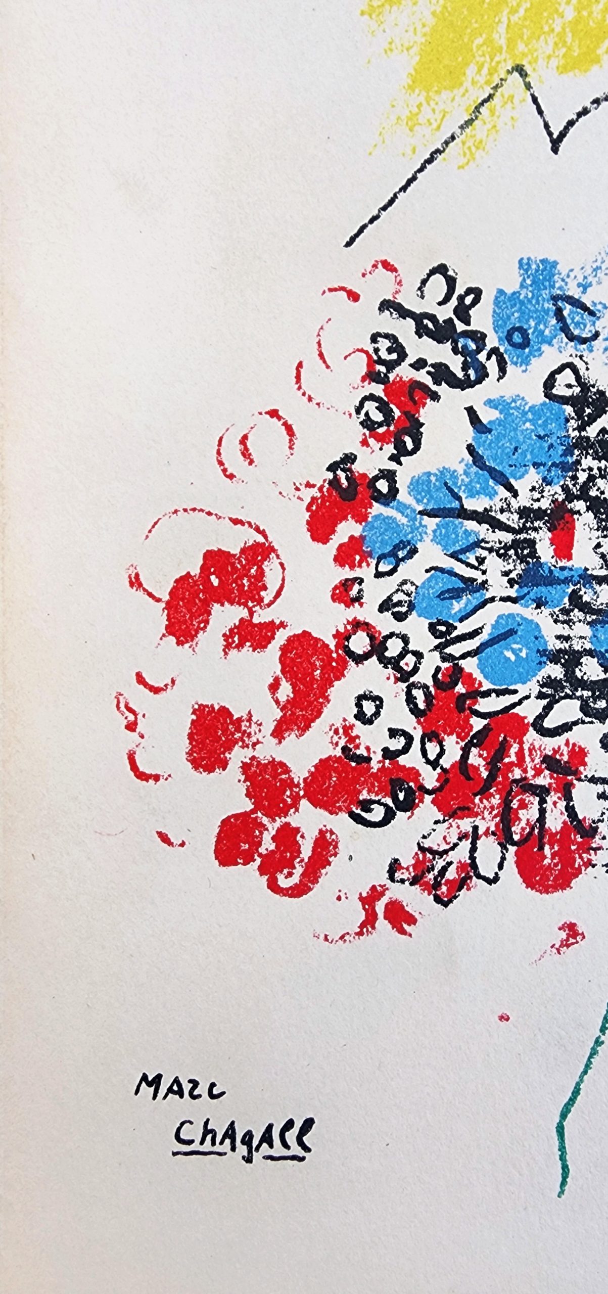 Original Color Lithograph on Velin d'Arches