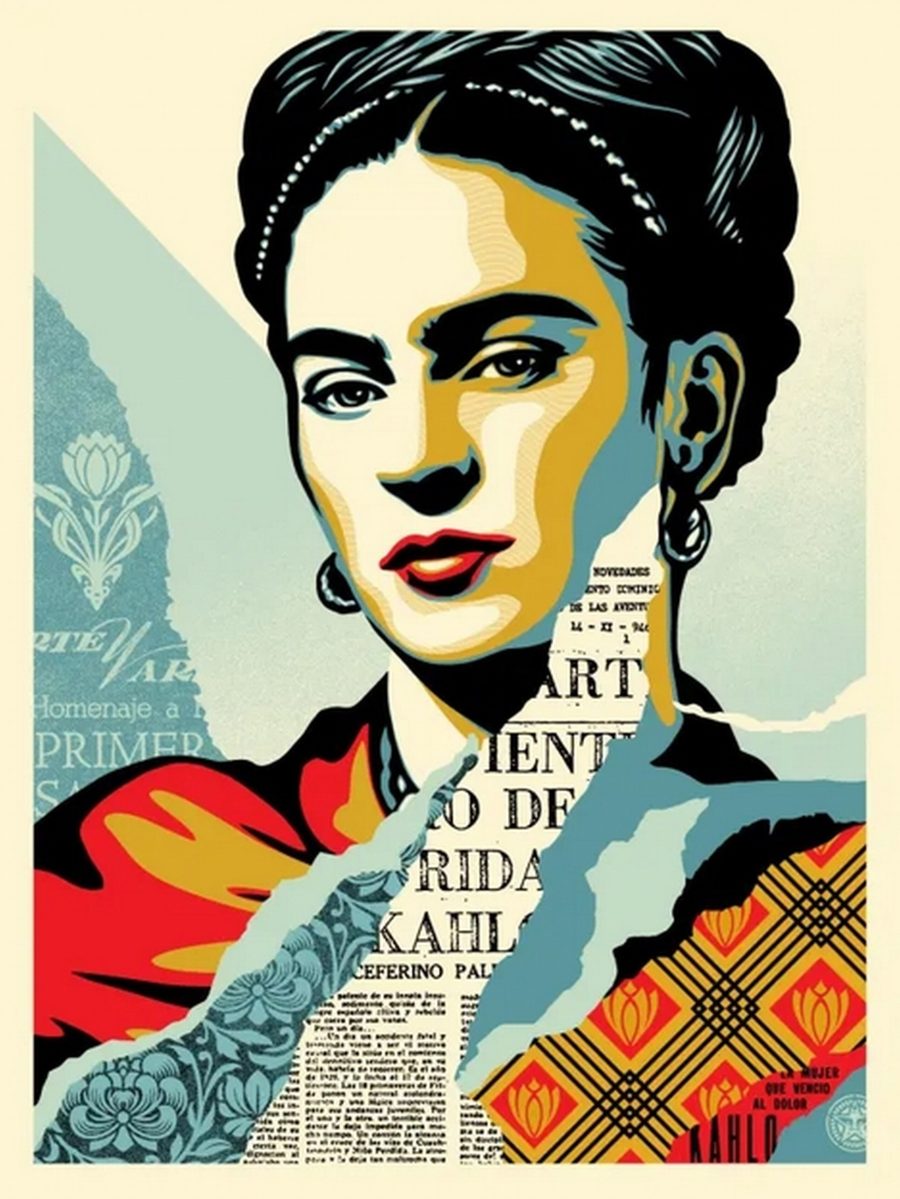 The Woman Who Defeated Pain (Frida Kahlo)