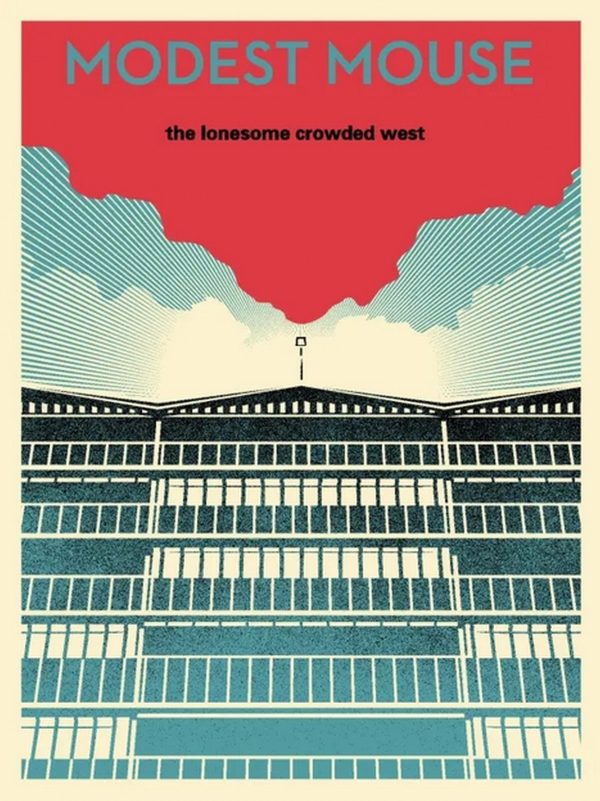 The Lonesome Crowded West Apt Block - Shepard Fairey