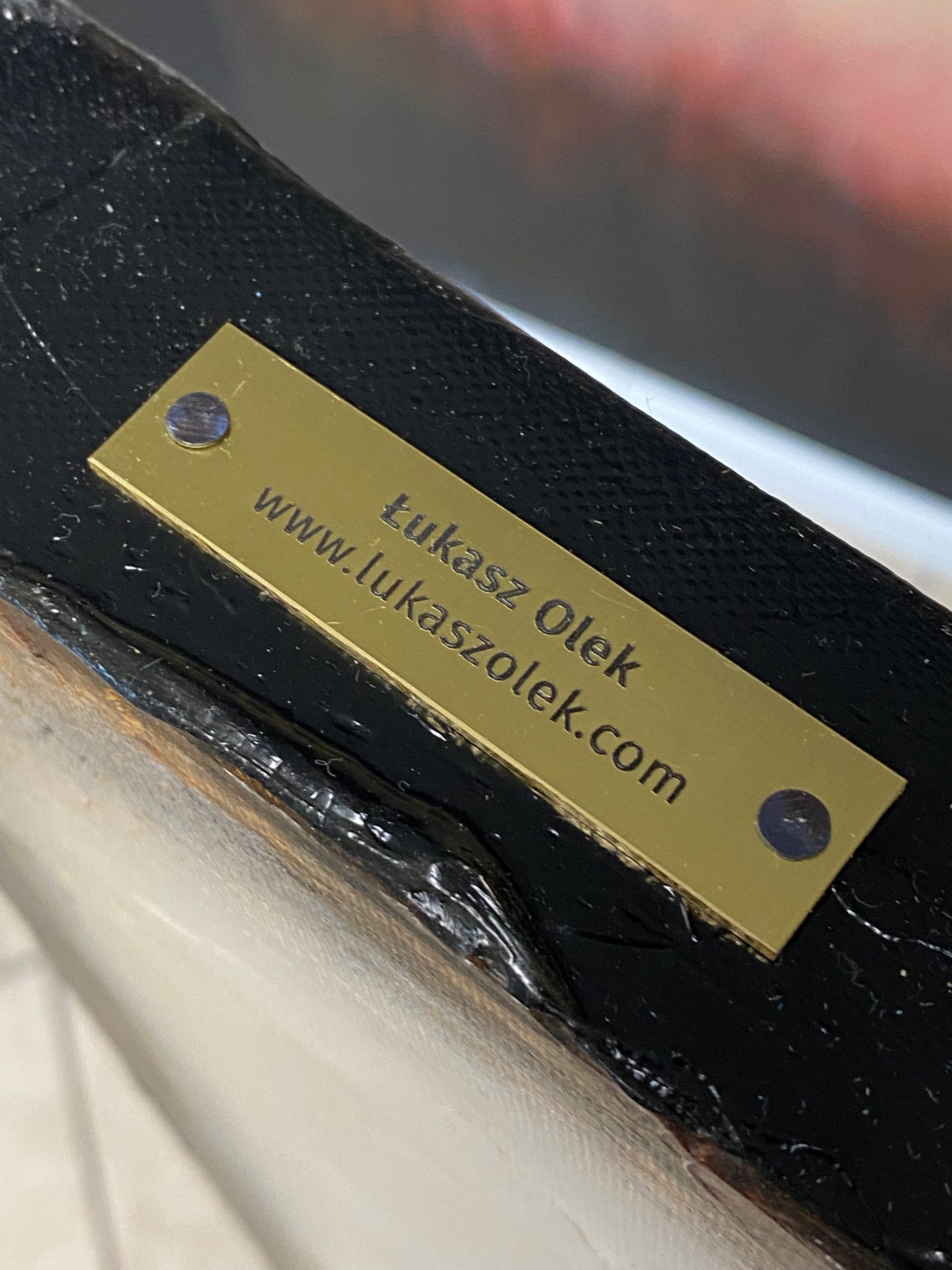 Signed by hand