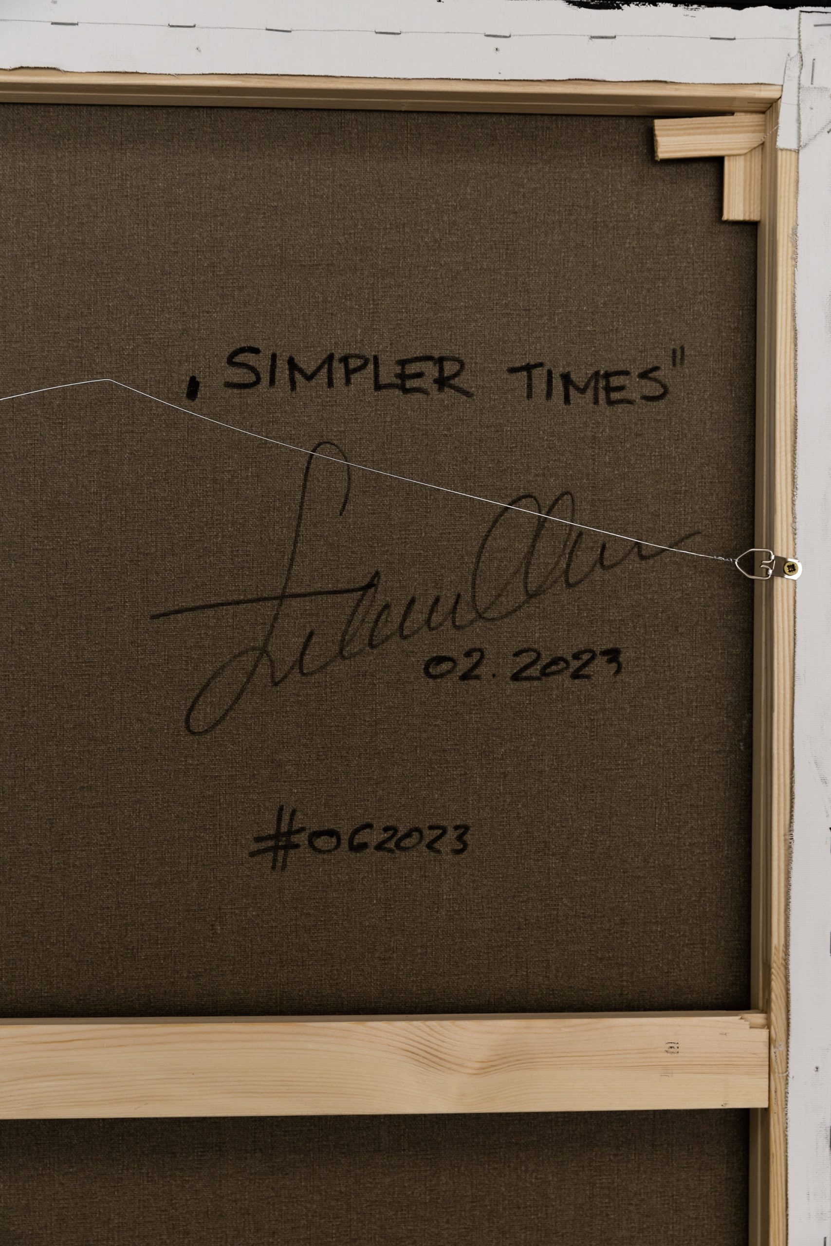 Signed by hand