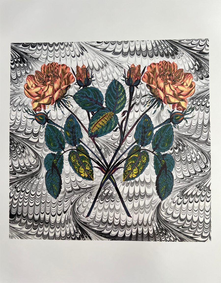 Crossed Roses