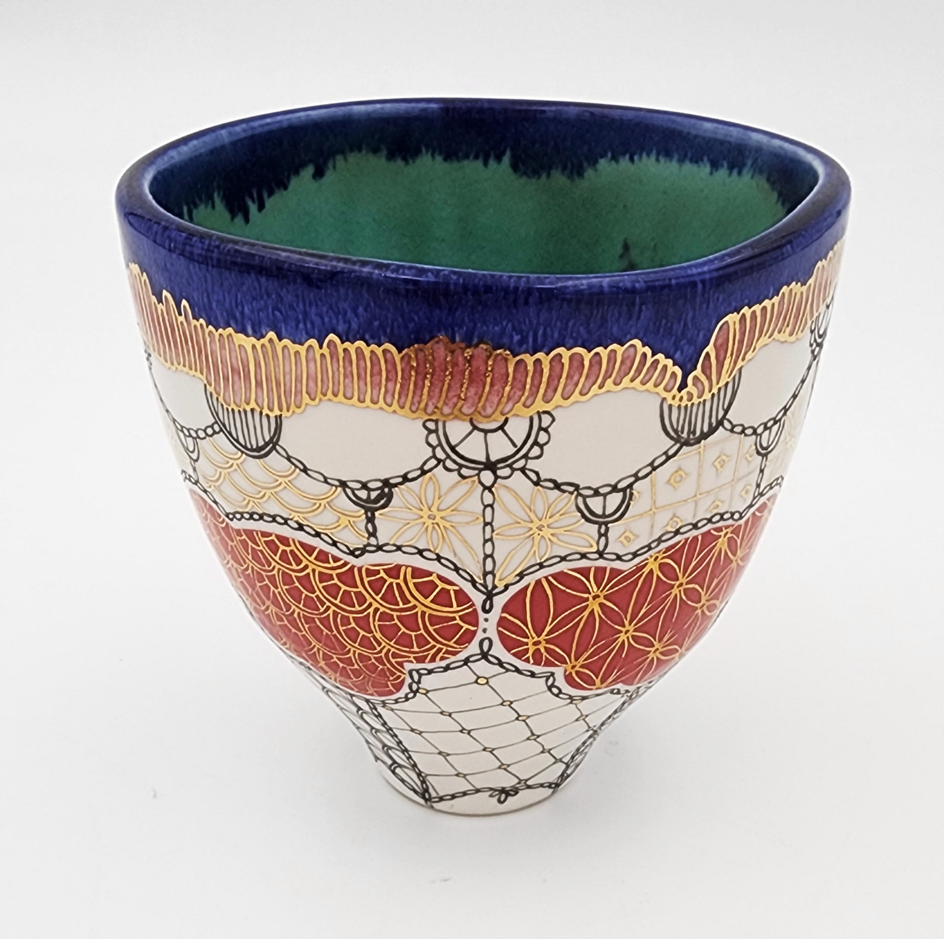 Cup with Patterns I (Hand-Painted