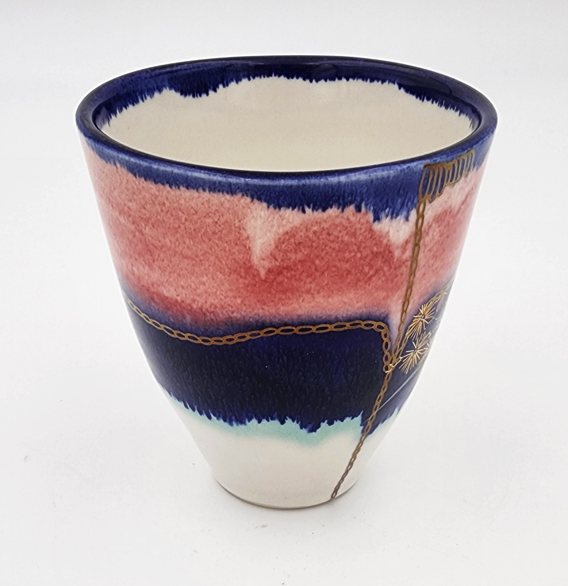 Cup with Patterns II (Hand-Painted