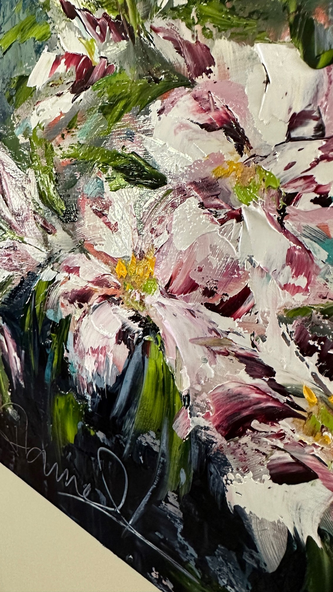 Oil on Wood Canvas