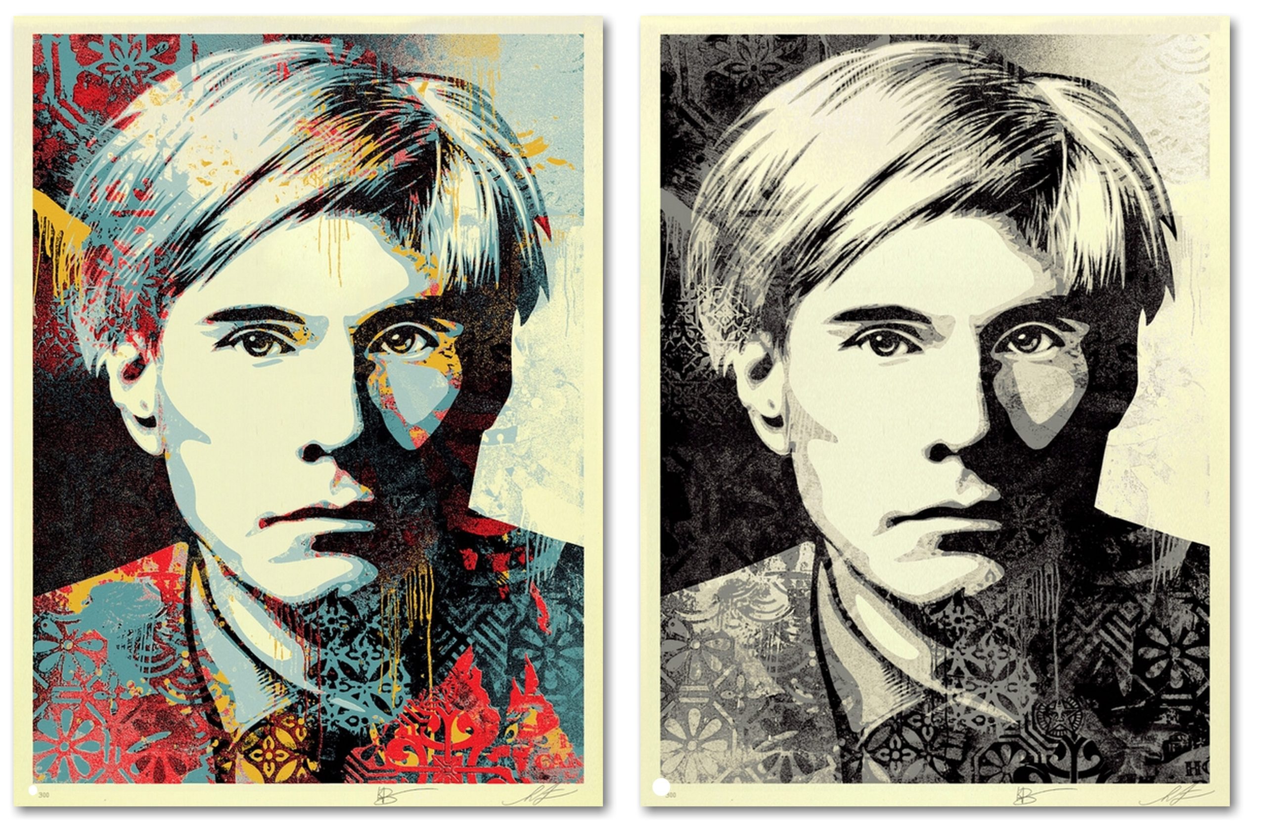 Warhol Collage Set - Shepard Fairey