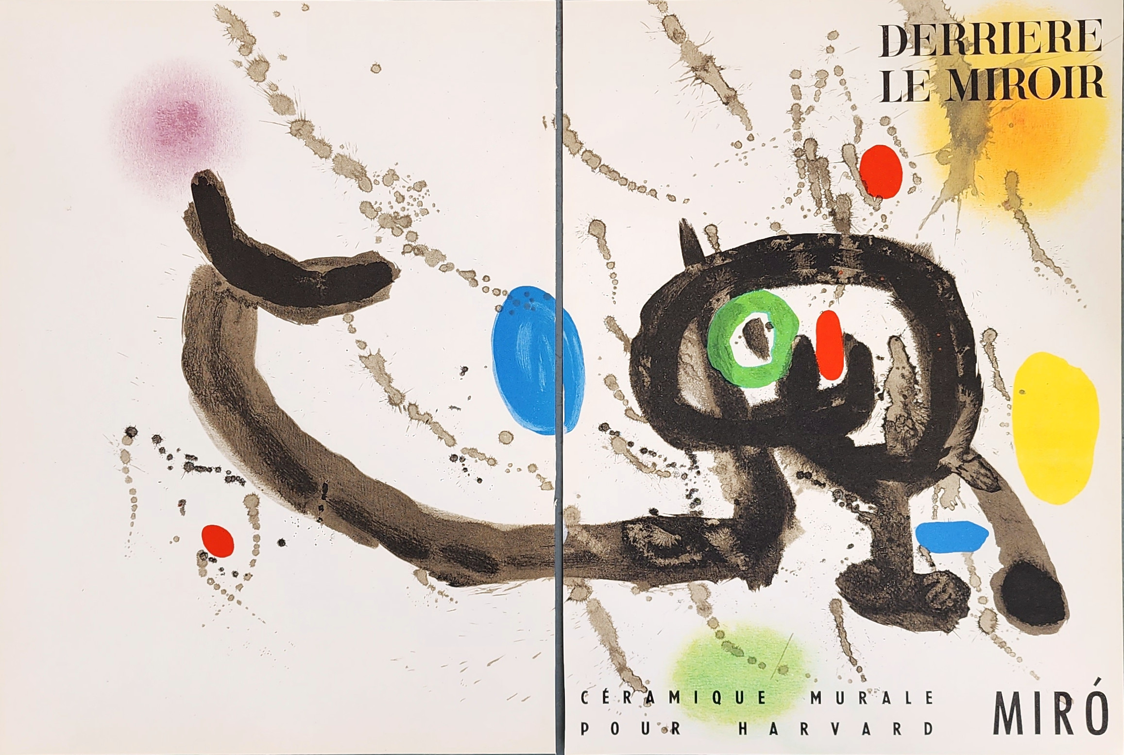 Couverture (from Ceramique Murale pour Harvard) - Joan Miro