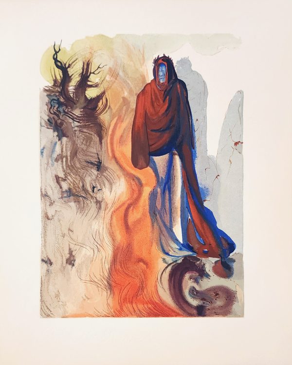 Apparition de Dite - Salvador Dali