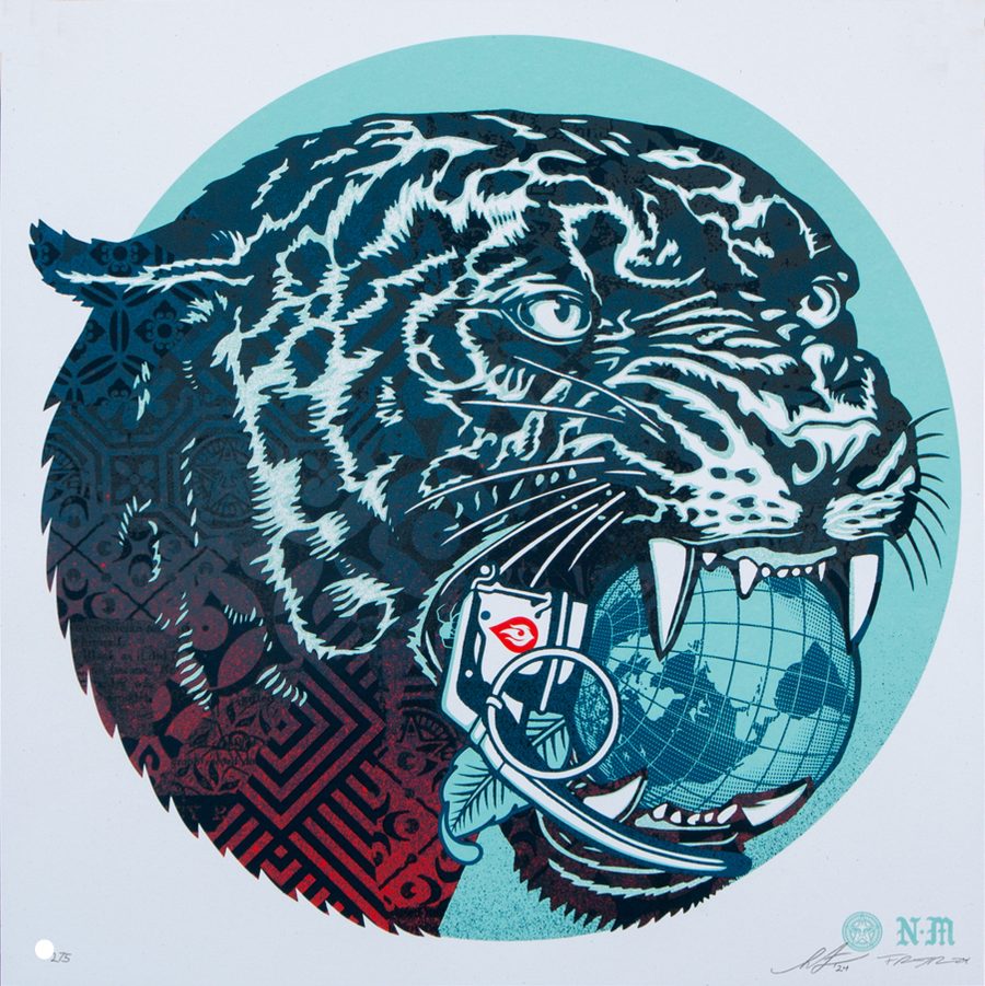 Climate Clash – White (Animals, Mascots, Climate change, Strength, Collaboration, Francisco Reyes)