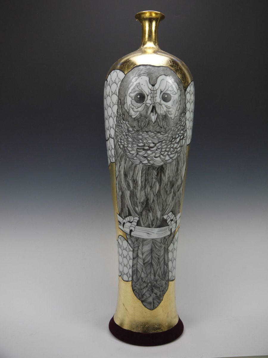Vase “Eule”