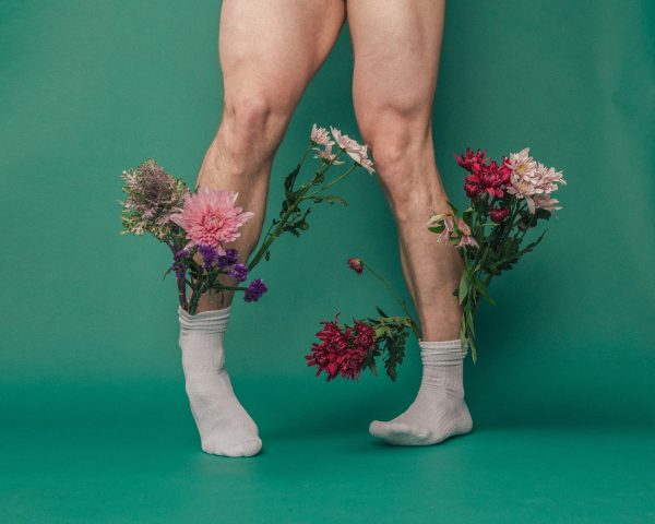 Feet with Flowers Two - David Pugh