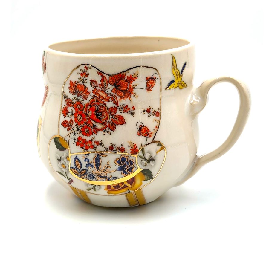 Cup with big Japanese Vase #2
