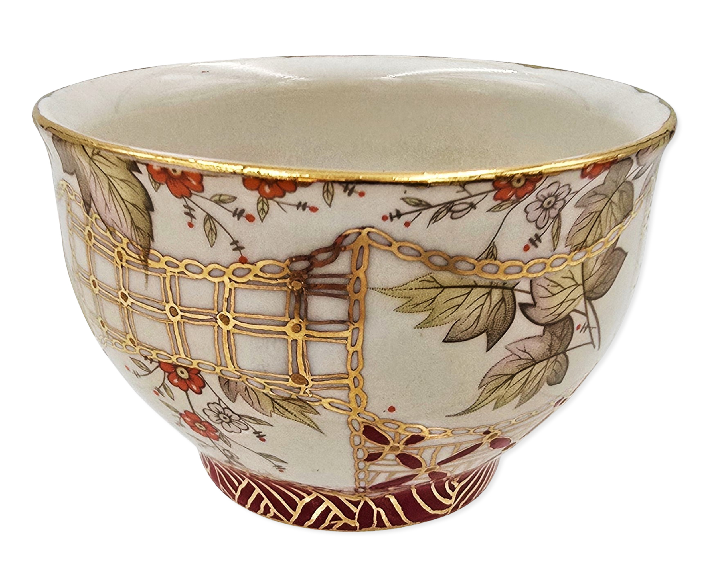 Hand-decorated Tea Bowl / Yunomi - Melanie Sherman