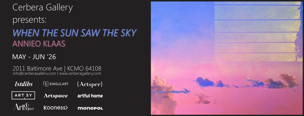 Cerbera Gallery presents: “When the Sun Saw the Sky” with works by Annieo Klaas